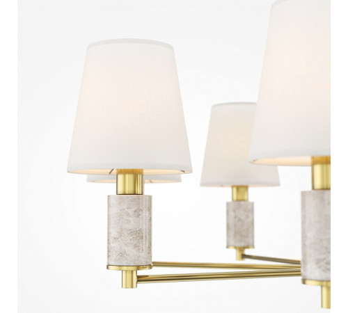 Люстра на штанге Maytoni Lira MOD483PL-08BS