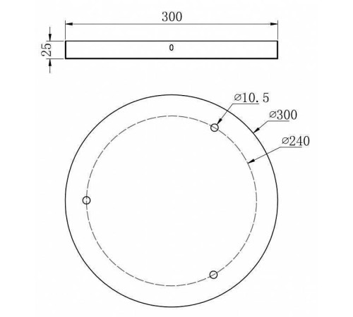 Основание Maytoni Universal base SPR-BASE-R-03-W