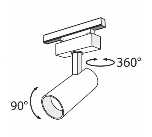 Светильник на штанге Maytoni Focus LED TR019-2-15W3K-B