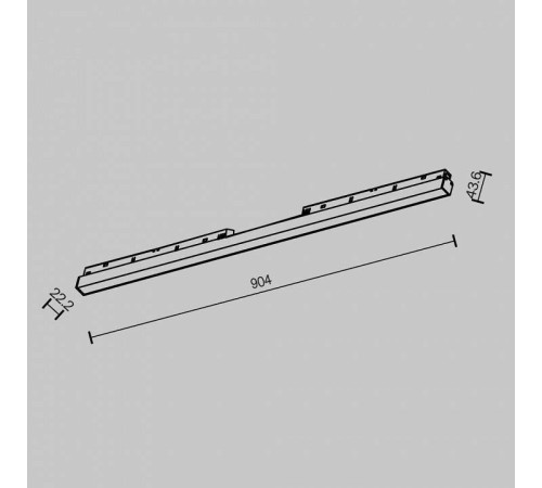 Встраиваемый светильник Maytoni Basis TR030-2-30W2.7K-B