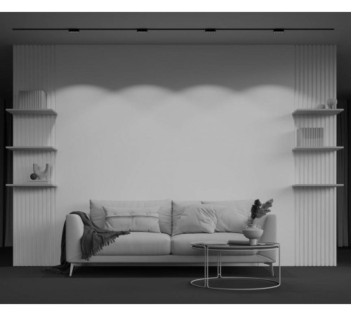 Накладной светильник Maytoni Points TR082-1-6W4K-M-B