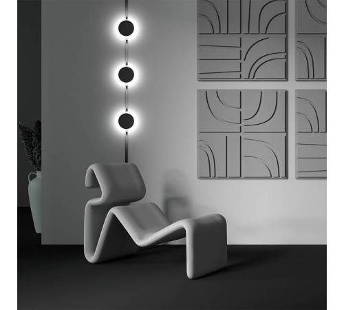 Накладной светильник Maytoni Relax 5 Вт черный TR107-4-5W-DS-B