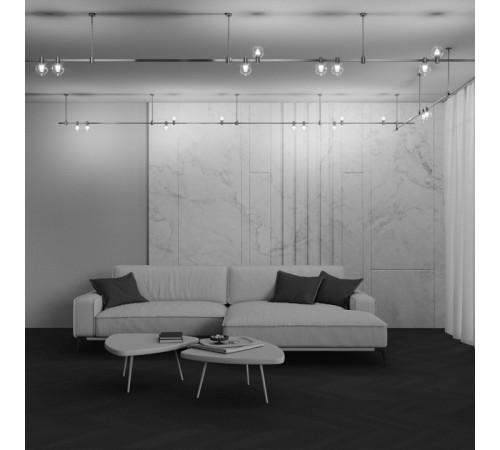 Накладной светильник Maytoni Bubble TR148-1-3W3K-PT