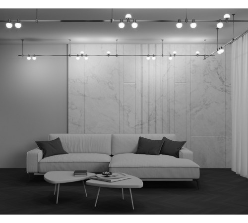 Накладной светильник Maytoni Luna TR149-1-5W4K-PT