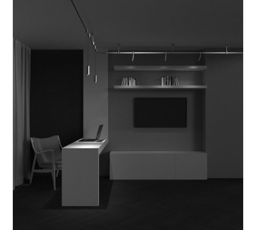 Подвесной светильник Maytoni Focus Led TR157-1-12W4K-PT