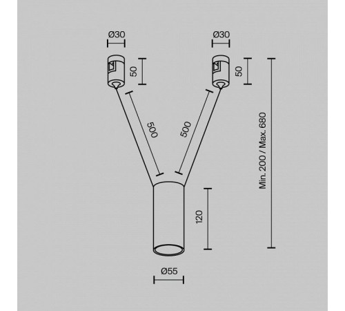 Подвесной светильник Maytoni Focus Led TR157-1-12W4K-PT