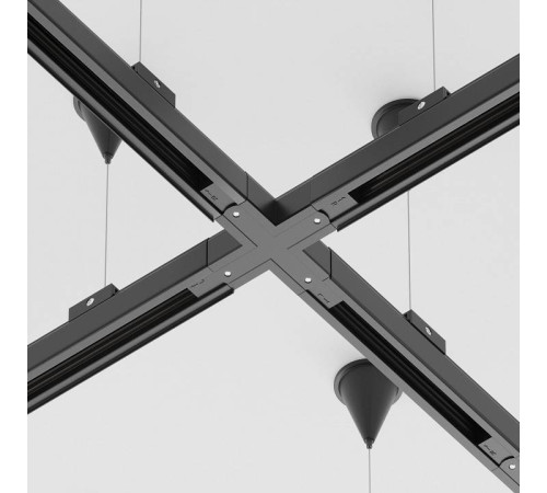 Соединитель X-образный для треков Maytoni Accessorises TRA005CX-31B