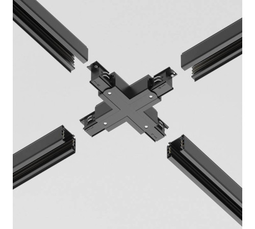 Соединитель X-образный для треков Maytoni Accessorises TRA005CX-31B