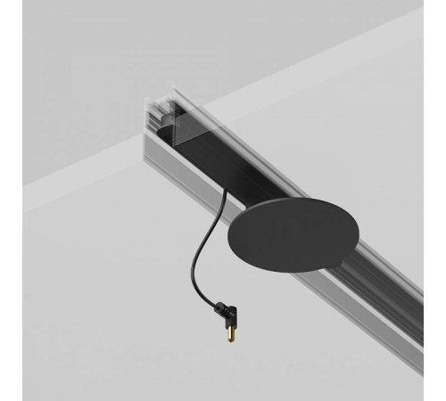 Переходник для трека Maytoni Accessories for tracks Exility TRA034CVC-B