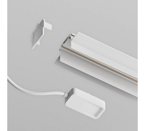 Токопровод концевой Maytoni Accessories for tracks Radity TRA084B-12W-200