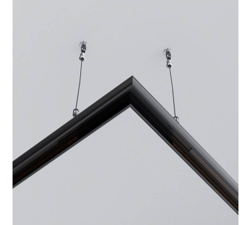 Соединитель угловой L-образный для треков накладных Maytoni Accessories for tracks Exility TRAM034CL-R-41B