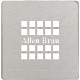 Накладка сифона Allen Brau Priority серебро браш 8.310N1-BA