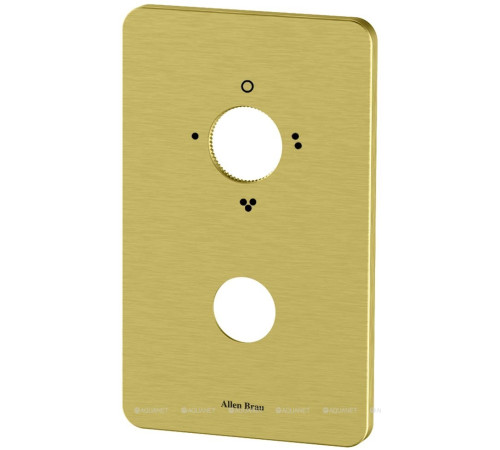 Накладка для термостата Allen Brau Priority 4.0 на 3 хода брашированное золото 5.3UXX3-GB