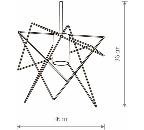 Плафон металлический Nowodvorski Cameleon Gstar 10327