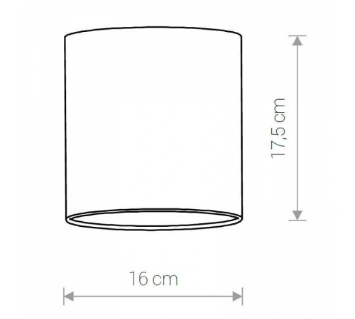 Плафон текстильный Nowodvorski Cameleon Barrel Wide S WH 8518
