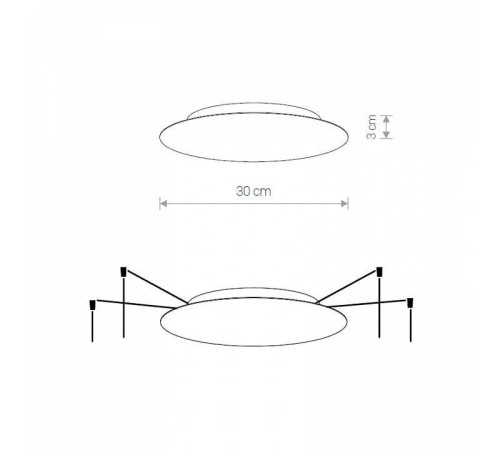 Основание Nowodvorski Cameleon Canopy A BL 8563