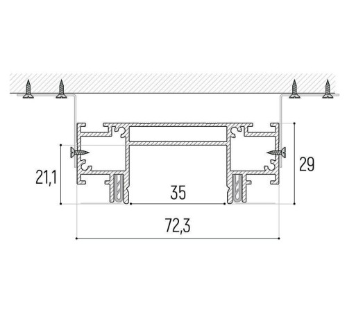 Профиль-держатель Novotech 135191