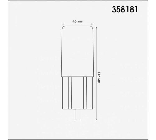 Модуль светодиодный Novotech Nokta 358181