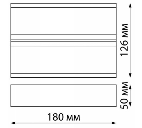 Накладной светильник Novotech Strait 359196