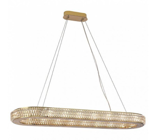 Подвесной светильник Newport MELODY 8560/100 C oval gold polished