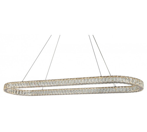 Подвесная люстра Newport 8580 8580/140 C oval chrome