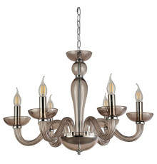 Подвесная люстра Newport ARLETTE 8646/С chrome coffee