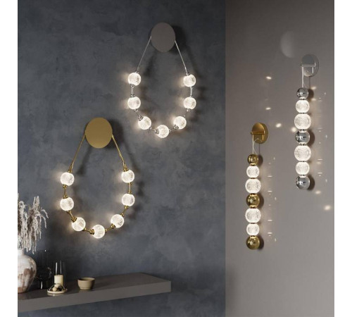 Бра Odeon Light Crystal 5007/13WL