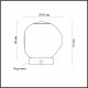 Настольная лампа декоративная Odeon Light Jemstone 5084/2TL