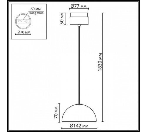 Подвесной светильник Odeon Light L-VISION 5452/6L