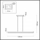 Подвесной светильник Odeon Light Beveren 7007/38L