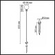 Наземный низкий светильник Odeon Light DANDE 7121/2GL