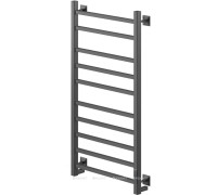 Полотенцесушитель электрический Ника STEP-2 100/50 (У) черный матовый RAL 9005 MAT 00325279