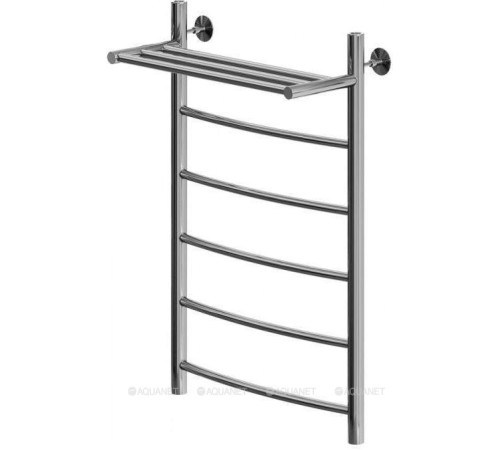 Полотенцесушитель водяной с полкой Aquanet Romeo 80х50 см 00266729