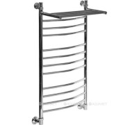 Полотенцесушитель водяной Ника ЛД (г2) ВП 100/50 с полкой 00184282