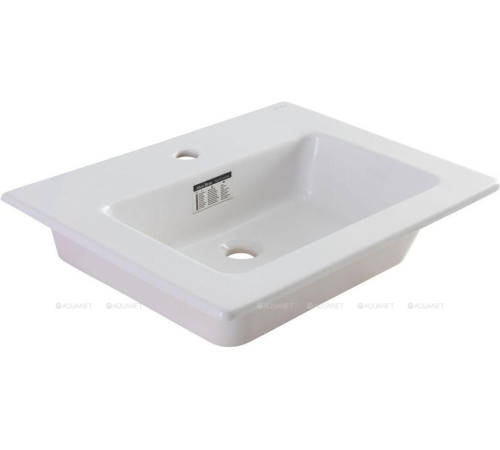 Раковина накладная Allen Brau Fantasy Flat 615х465 мм белый 4.11023.20