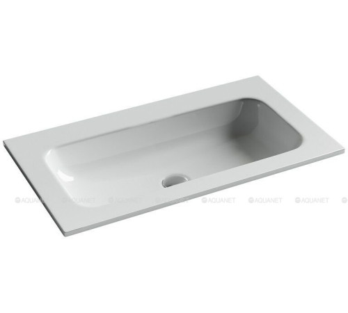 Раковина накладная Ceramica Nova Grace 810х457х137 мм без отверстия белая CN7012wx