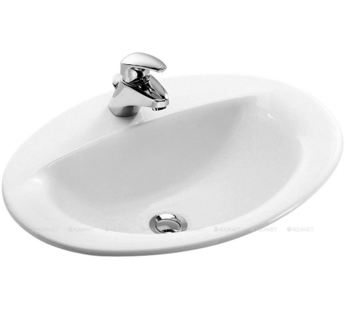 Раковина встраиваемая Jacob Delafon Odeon/Patio 56х43 см белый E4155-00