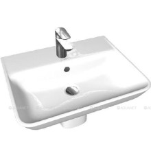 Раковина Jacob Delafon Struktura 65x40 см с отверстием для смесителя EGC112-00