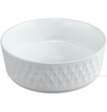 Раковина накладная Allen Brau Fantasy Romb Ø360 мм белый 4.11033.20