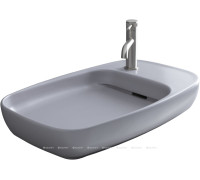 Раковина накладная Allen Brau LIBERTY 2 с щелевым сливом 700x426 мм антрацит 4.32012.AN