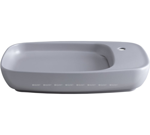 Раковина накладная Allen Brau LIBERTY 2 с щелевым сливом 700x426 мм антрацит 4.32012.AN