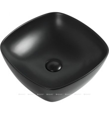 Раковина накладная Aquanet TREND-1-MB 400x400x140 мм черный матовый TREND-1-MB