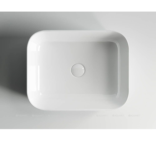 Раковина накладная Ceramica Nova ELEMENT 500х390х130 мм прямоугольная CN6011
