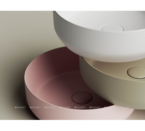 Раковина накладная Ceramica Nova Element круглая 390х390х120 мм CN6022