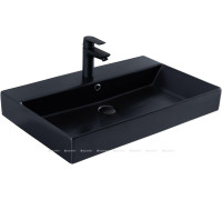 Раковина-столешница Sanovit Slim Synergy 70 см черный 17070-110