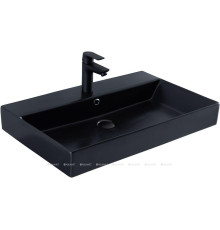 Раковина-столешница Sanovit Slim Synergy 70 см черный 17070-110