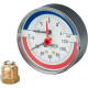Термоманометр аксиальный Watts F+R818 TMAX 80 мм 1/2 4 бар 10009464