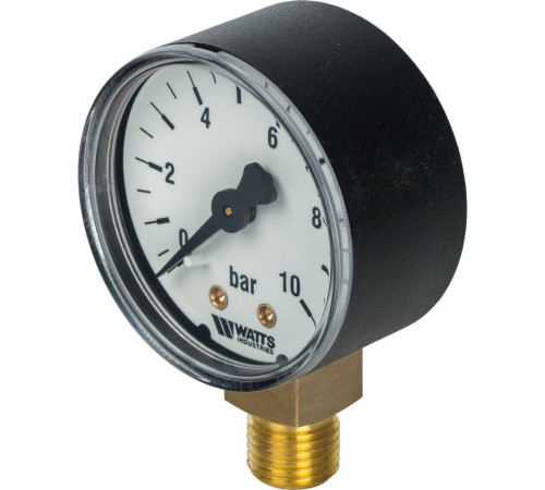 Манометр радиальный Watts F+R200 (MDR) 50 мм 1/4 10 бар 10007380