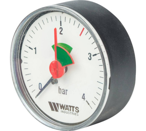 Манометр аксиальный Watts F+R100 63 мм 3/8 0-4 бар 10008091