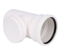 Ревизия канализационная Sinikon Comfort Plus D 110 мм с крышкой 516007.K